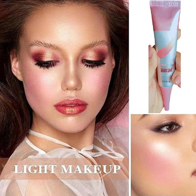 HUZURLU Magic Color Changing Blusher(WHITE)