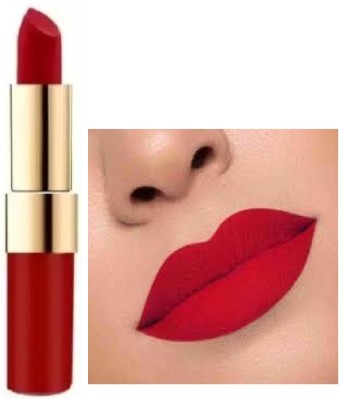 Luipui BEST WONDERFUL RED MATTE FINISH LIPSTICK PACK OF 1 WATERPROOF(RED, 6 g)