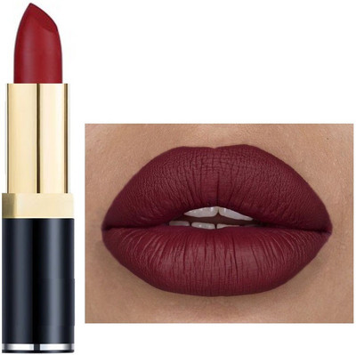 Latixmat Long Lasting Matte Finish Waterproof Creamy Soft Lip Stick(MAROON, 3.5 g)