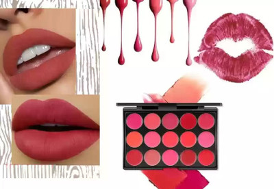 REIMICHI Ultra Pigmented Matte Lip Color Palette(MULTICOLOR, 15 g)