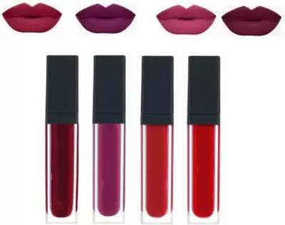 House Of Huda 4IN1 MATTE LIQUID LIPSTICK(multicolor, 16 ml)