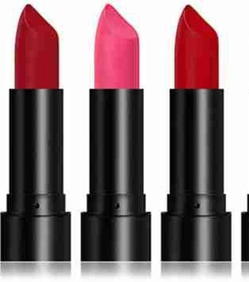 kKode beutiful shade lipstick combo colour pack of 3(multi colour, 30 ml)