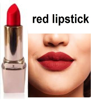 Luipui red crayon matte lipstick amazing and awesome(red, 6 g)