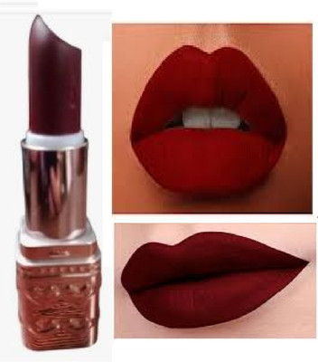 Luipui maroon matte look lipstick best waterproof(maroon, 6 g)
