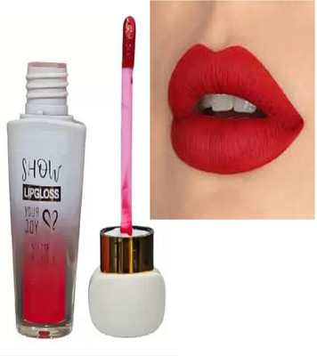 Luipui trending red matte finish lipstick pack of 1 awesome(red, 6 ml)