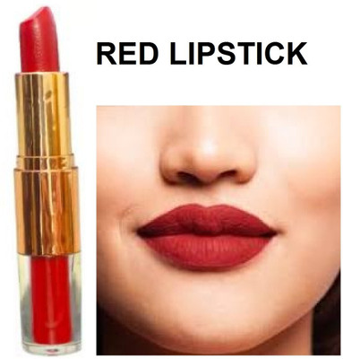 TOPQ BEST RED MATTE FINISH LONG LASTING PACK OF 1(RED, 6 g)