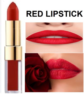 Luipui 2 IN 1 RED MATTE LIPSTICK PACK OF 1 AWESOME(RED, 6 g)