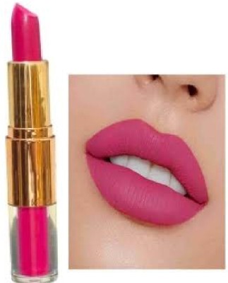 Luipui pink 2 in 1 matte lipstick pack of 1 awesome and long lasting(pink, 6 g)