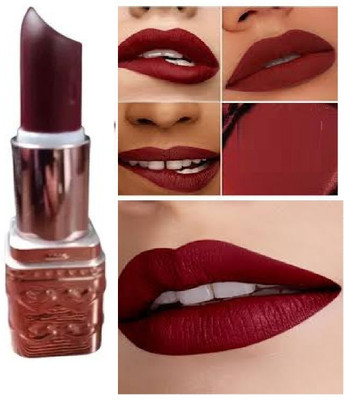 Luipui awesome best maroon matte lipstick awesome and waterproof(maroon, 6 g)