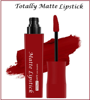 AEPRUY Long lasting Liquid matte Lipstick One Swipe Application(RED, 7.5 ml)