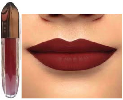 Luipui best maroon liquid matte lipstick waterproof pack of 1(maroon, 6 ml)