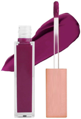manasona Non Transfer Professionally Longlasting Liquid Lipstick(PURPLE, 7 ml)