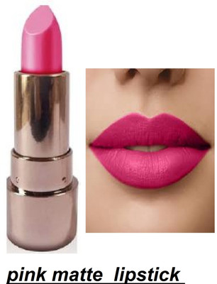 Luipui pink matte lipstick awesome and long lasting waterproof(pink, 6 g)