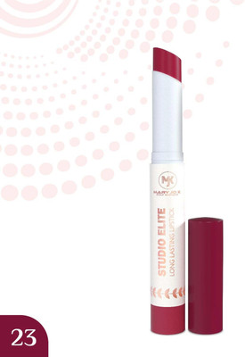 MARY JO K Way 2 Slay Studio Elite Long-Lasting Lipstick | High-Impact Colour in One Swipe(23 NAUGHTY PURPLE, 2 g)