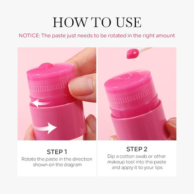 DARYUE LIP GLOSS COLOR CHANGING WATERPROOF SMUDGE PROOF(9 g, Pink)