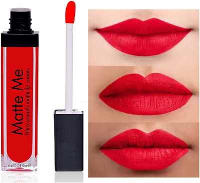 Arcanuy Liquid Matte Lipstick Ink Liquid Lipstick(red, 6 ml)