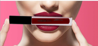 BLUEMERMAID Ultra Matte Liquid Lipstick Lasts upto 12 Hrs without Smudge(RED, 6 ml)