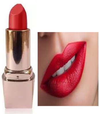 Luipui smooth waterproof red matte finish lipstick pack of 1(red, 6 g)