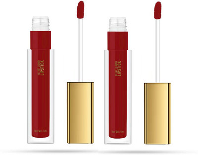 ADJD Combo Velvet Matte,Long-Lasting & Non-Drying Liquid Lipstick Redish(Redish, 8 ml)