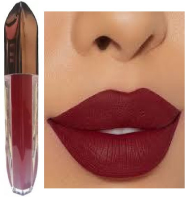 Luipui maroon matte lipstick liquid lipstick pack of 1(maroon, 6 ml)