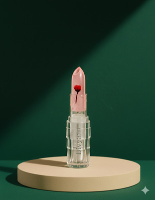 Divyaan Beauty Flower Jelly Color Changing Lipstick Lip Balm Magic Color Change Gloss(Multicolor, 100 g)