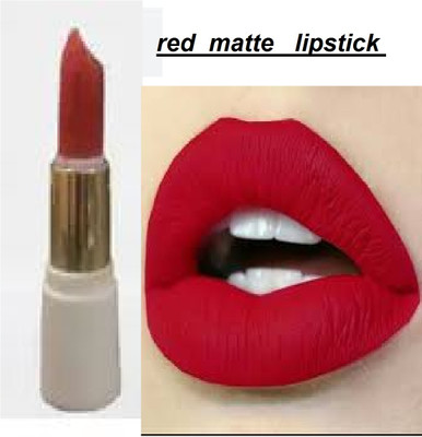 Luipui amazing red matte lipstick waterproof amazing(red, 6 g)