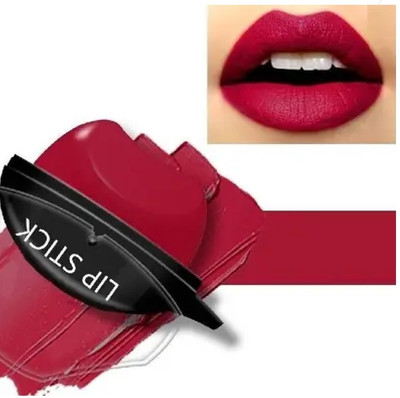 AFARAXIA Lip Shape Lipstick Long Lasting Waterproof Non-Stick lipstick(Red, 3.8 g)