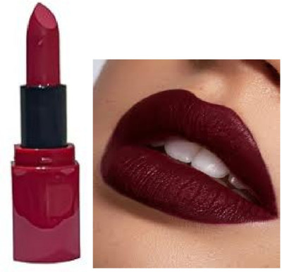 Luipui BEST BEAUTIFUL maroon matte finish lipstick pack of 1(maroon, 6 g)