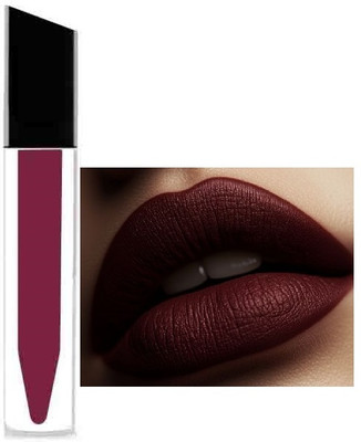 Jiwoo Non-Sticky Smudge Proof Matte Finish Liquid maroon bells Lipstick(MAROON BELLS, 4 ml)