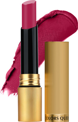COLORS QUEEN Hold Up Full Day Lightweight, Long Lasting & Non-Transfer Matte Lipstick(115 - Strawberry, 4 g)
