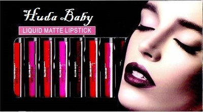 HUDA BABY 12 pc set Liquid matte lipstick(Multi Shades, 60 ml)