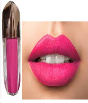 Luipui pink liquid lipstick pack of 1 waterproof and beautiful(pink, 6 ml)