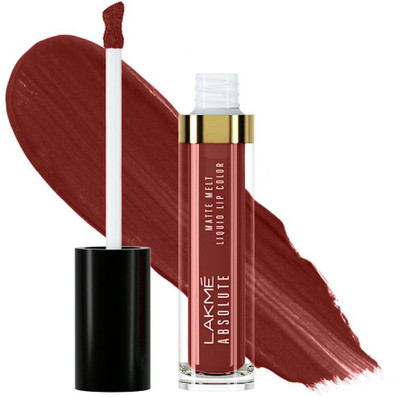 Lakmé Matte Liquid Lip Color(Mocha Shot, 6 ml)