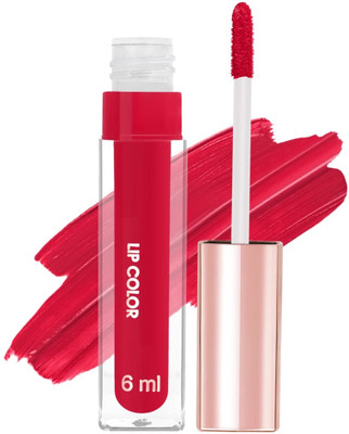 GFSU - GO FOR SOMETHING UNIQUE Matte long lasting long wear liquid smooth texture lipstick(RED, 6 ml)
