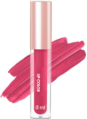 GFSU - GO FOR SOMETHING UNIQUE Long stay Matte Lipstick Lip Gloss Liquid(PINK, 6 ml)