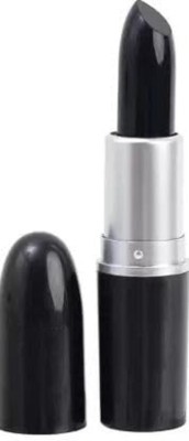 REIMICHI WATER-PROOF MATTE FINISH BLACK LIPSTICK FOR BOLD LOOK(BLACK, 4 g)