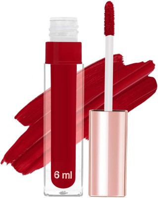 GABBU Matte Liquid Lipstick Non Transfer Liquid Lipstick for Women(red, 7.5 g)