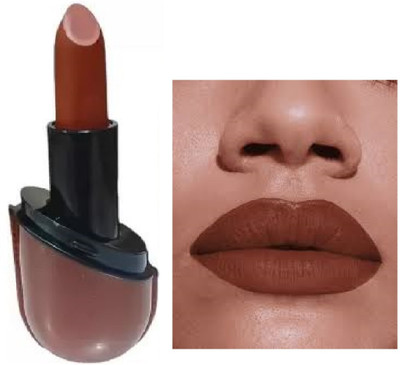 Luipui BEST WONDERFUL BROWN MATTE LOOK LIPSTICK PACK OF 1(BROWN, 6 g)