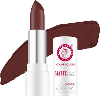 COLORS QUEEN Rich Matte Finish Lipstick(Kinda Sexy, 3.8 g)