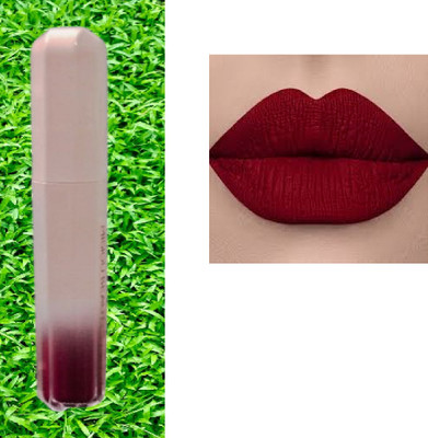 Luipui long lasting maroon color matte lipstick pack of 1(maroon, 6 ml)