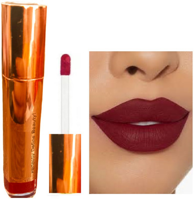 Luipui best maroon matte liquid lipstick pack of 1 waterproof and long lasting(maroon, 6 ml)