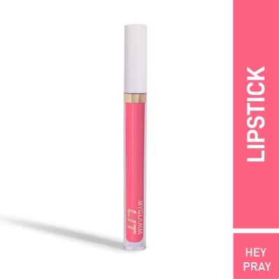 MyGlamm LIT Liquid Matte Lipstick(Hey & Pray, 3 ml)