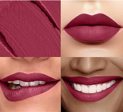 FLORERO Velvety Smooth Matte Liquid Lipstick - Non-Drying & Lightweight(PINK, 6 ml)