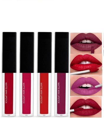 Pro Girl Waterproof Non Transfer Long Lasting Lipstick(Red, 16 ml)