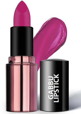 GABBU Raspberry Creamy Texture Long Lasting Lipstick(Raspberry, 4 g)