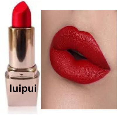 Luipui amazing red matte look lipstick pack of 1(red, 6 g)