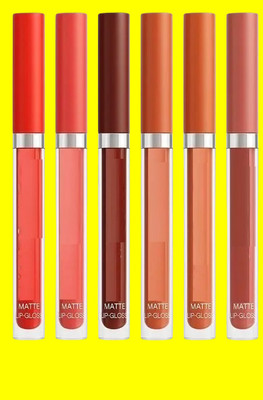 yim~mi 6-Pack Matte Lipstick Set | Full Coverage and Smooth Finish(multicolor, 32 ml)