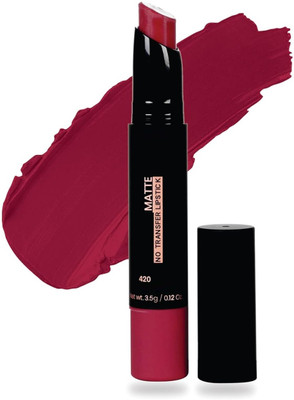 GABBU New Matte Longstay Lipstick For Womens & Girls(Red Wine, 3.5 g)