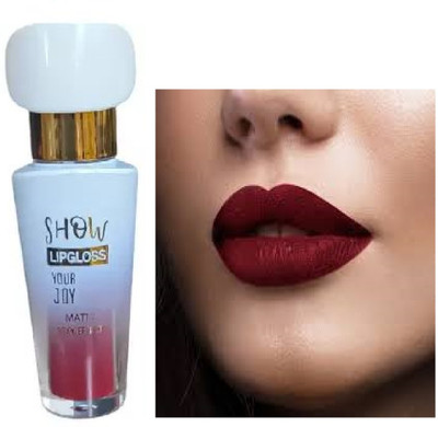 Luipui trending maroon liquid matte lipstick pack of 1(maroon, 6 ml)