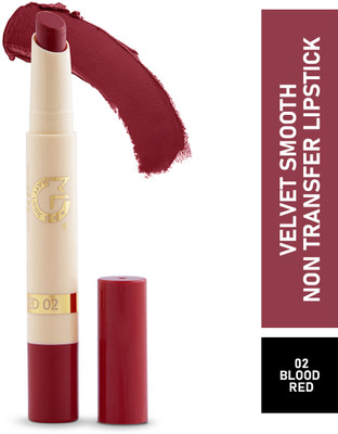 MATT LOOK Smooth Non Transfer Lipstick(02 Blood Red, 2 g)